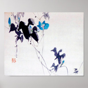 Japanese Morning Glory, Watanabe Seitei Poster