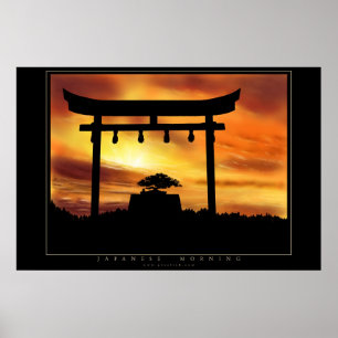 Japanese Morning Poster