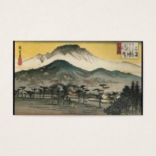 Japanese Mountains circa 1800's