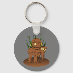 Japanese Mud Monster Dorotabo: Cool Yokai Key Ring