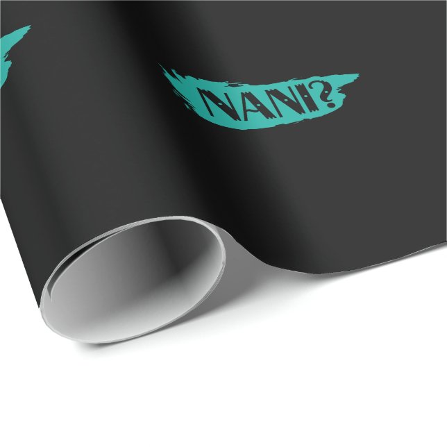 Japanese Nani? What? Wrapping Paper (Roll Corner)