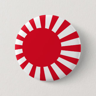 Japanese Navy Flag T-shirts and Apparel 6 Cm Round Badge