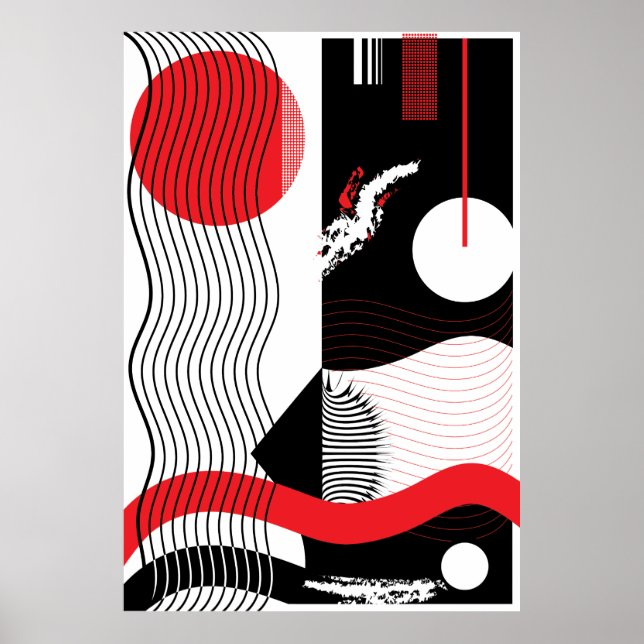 Japanese night pop art poster (Front)