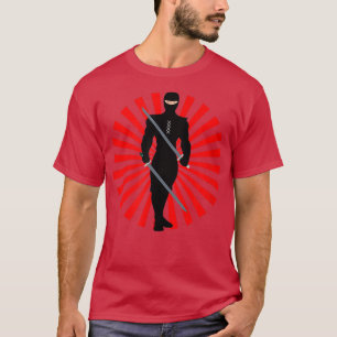 Japanese Ninja Samurai Rising Sun Nippon (2) T-Shirt