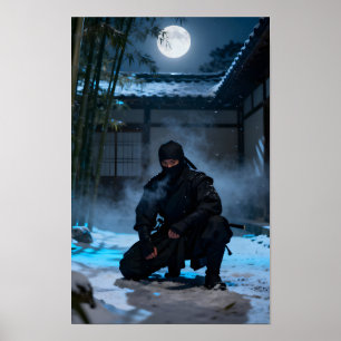Japanese Ninja Warrior Poster