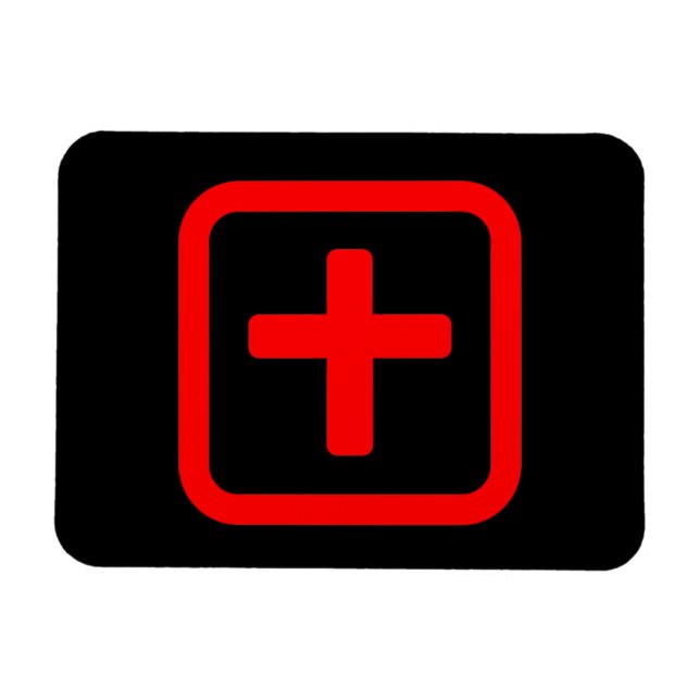 Japanese Number Ten 十 【Ju】 Kanji Magnet (Horizontal)