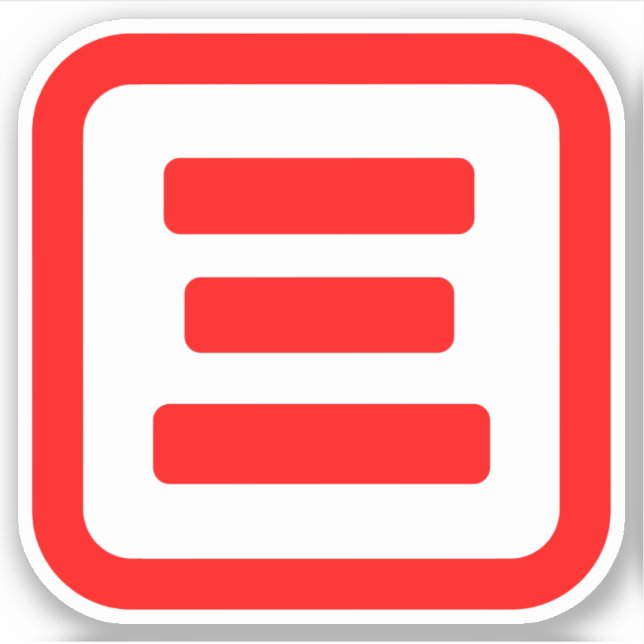 Japanese Number Three 三 【San】 Kanji (Front)