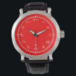 Japanese numbers red background watch<br><div class="desc">Japanese numbers red background watch. The system of Japanese numerals is the system of number names used in the Japanese language. The Japanese numerals in writing are entirely based on the Chinese numerals and the grouping of large numbers follow the Chinese tradition of grouping by 10, 000.</div>