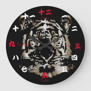 Japanese numerals  large clock
