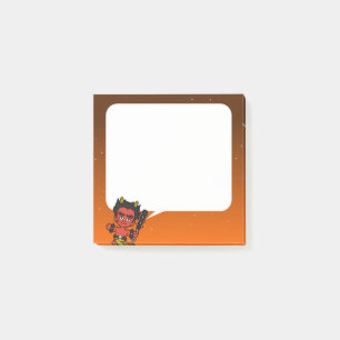 Japanese Ogre Yokai: Red Oni Speech Bubble Post-it Notes