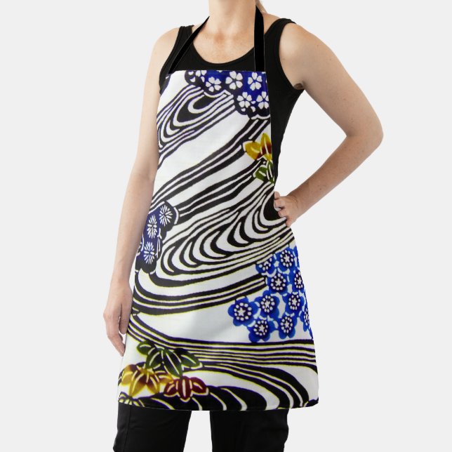 Japanese Okinawan Dye (Bingata) Apron (Insitu)