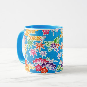 Japanese Okinawan Dye (Bingata) Mug