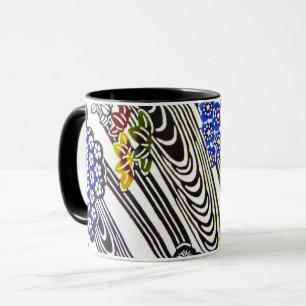 Japanese Okinawan Dye (Bingata) Mug