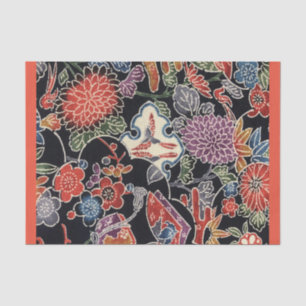 Japanese Okinawan Dye (Bingata) Tissue Paper