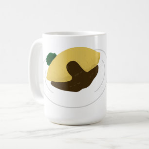 Japanese Omurice Demi Glace Foodie Gift Coffee Mug