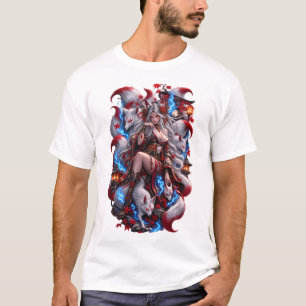 Japanese Oni Warrior Tattoo T-Shirt   Irezumi Drag