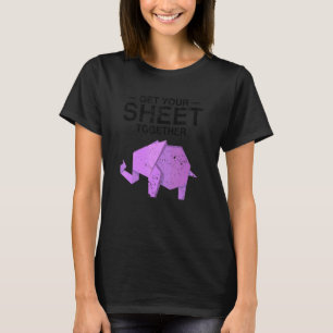 Japanese Origami and Colourful Kirigami Origami 2 T-Shirt