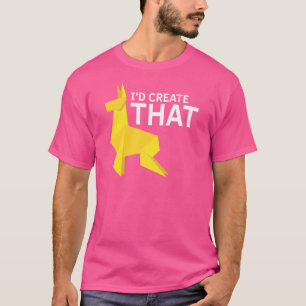 Japanese Origami And Colourful Kirigami Origami 2 T-Shirt