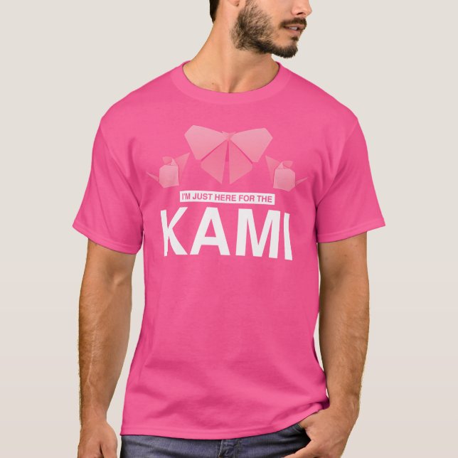 Japanese Origami Design And Colourful Kirigami Ori T-Shirt (Front)