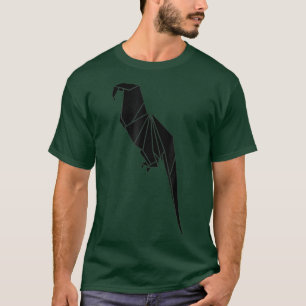 Japanese Origami Parrot Art Unique Japan Gift T-Shirt