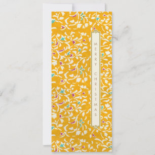 Japanese origami pattern Christmas Holiday Card