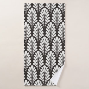 Japanese Ornamental vintage Background. Art Deco S Bath Towel