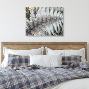 Japanese Painted Fern Floral Canvas Print