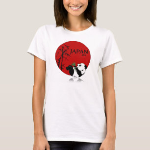 Japanese Panda Earthquake Relief T-Shirt