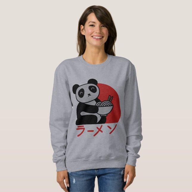Japanese Panda Sweatshirt (Front Full)