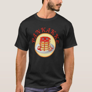 Japanese Pankakke And Naughty Adult Pancake Food P T-Shirt