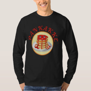 Japanese Pankakke Funny And Naughty Adult Pancake  T-Shirt
