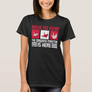 Japanese Paper Crane Origami for an Origami Master T-Shirt