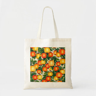 Japanese Paper Lantern Botanical Tote Bag
