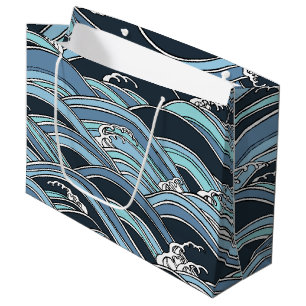 japanese pattern gift bag