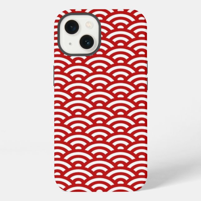 Japanese pattern iPhone case (Back)