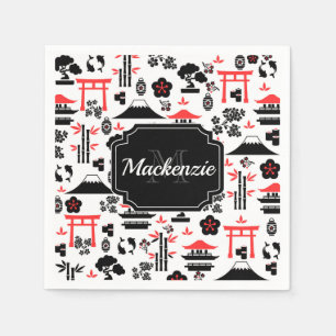 Japanese Pattern Napkin