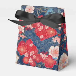 japanese pattern party favour box 