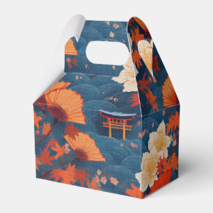 japanese pattern party favour box