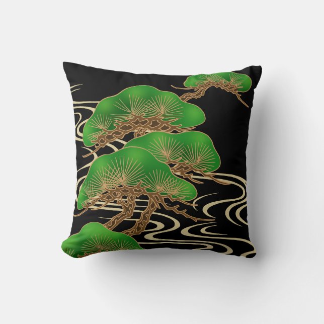 japanese pattern pillow (Front)