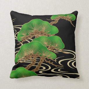 japanese pattern pillow