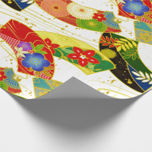 japanese pattern wrapping paper