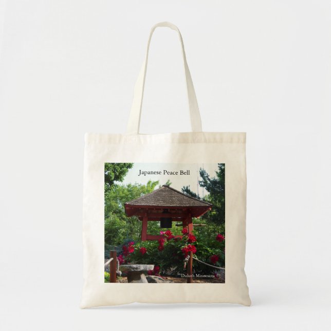 Japanese Peace Bell tote bag (Front)