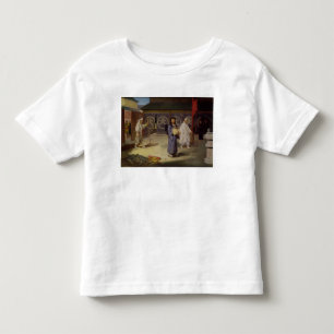 Japanese Pilgrim returning from Mount Fusi Yama Toddler T-Shirt