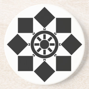 Japanese pinwheel coaster