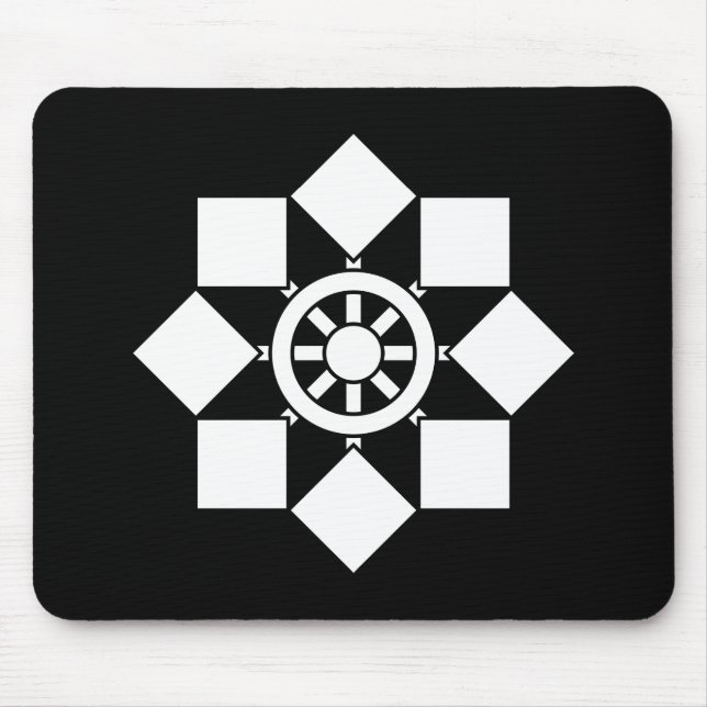 Japanese pinwheel mouse mat (Front)