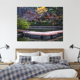Japanese Pond Canvas Print