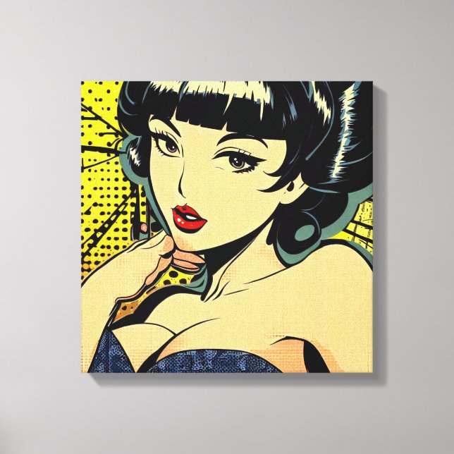 Japanese Pop #2  Canvas Print (Front)