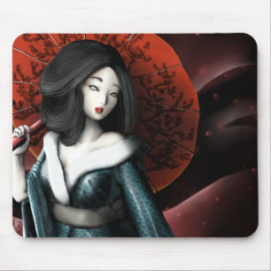 Japanese Princess - Taketori Monogatari Mouse Mat