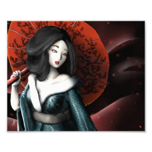 Japanese Princess - Taketori Monogatari Photo Print