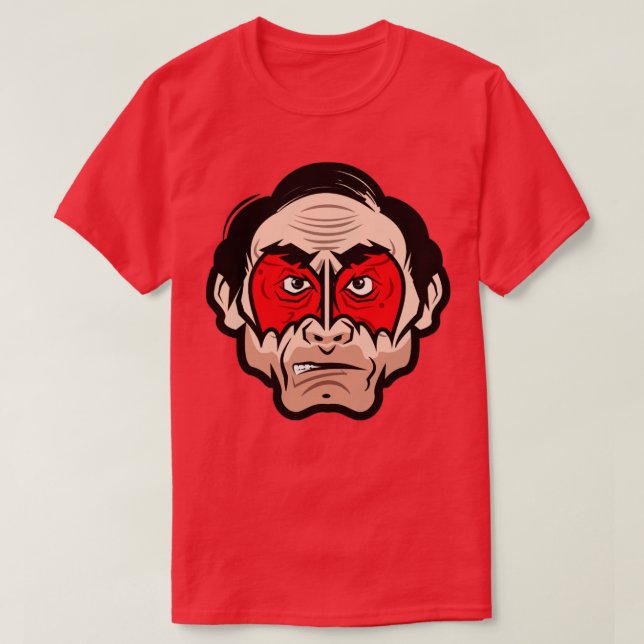 Japanese Pro Wrestler T-Shirt (Design Front)